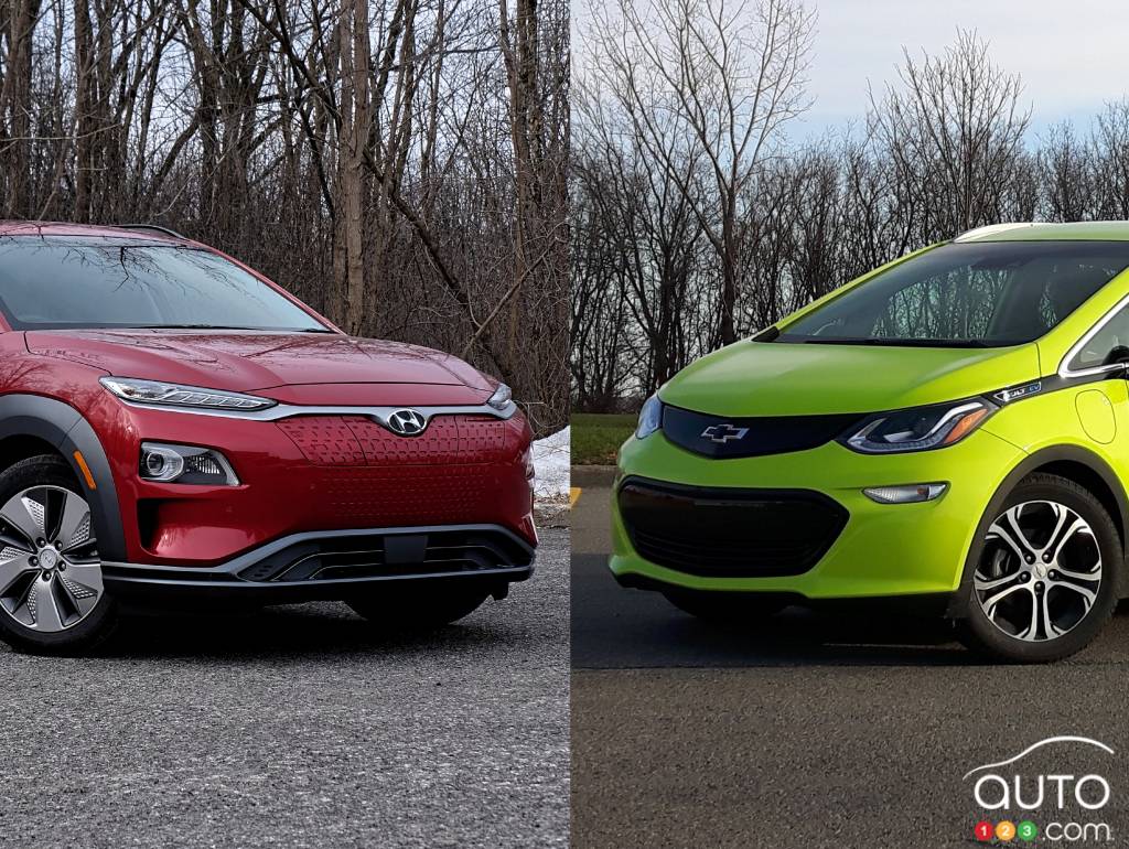 2019 Hyundai Kona Electric / 2019 Chevrolet Bolt